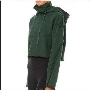 Alo Yoga Women's Effortless Hoodie - Forest Green